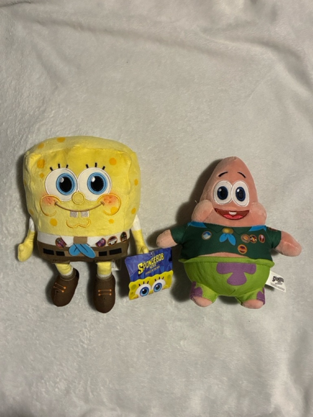 The Spongebob Movie Sponge On The Run Spongebob & Patrick Plush Stuffed Animal